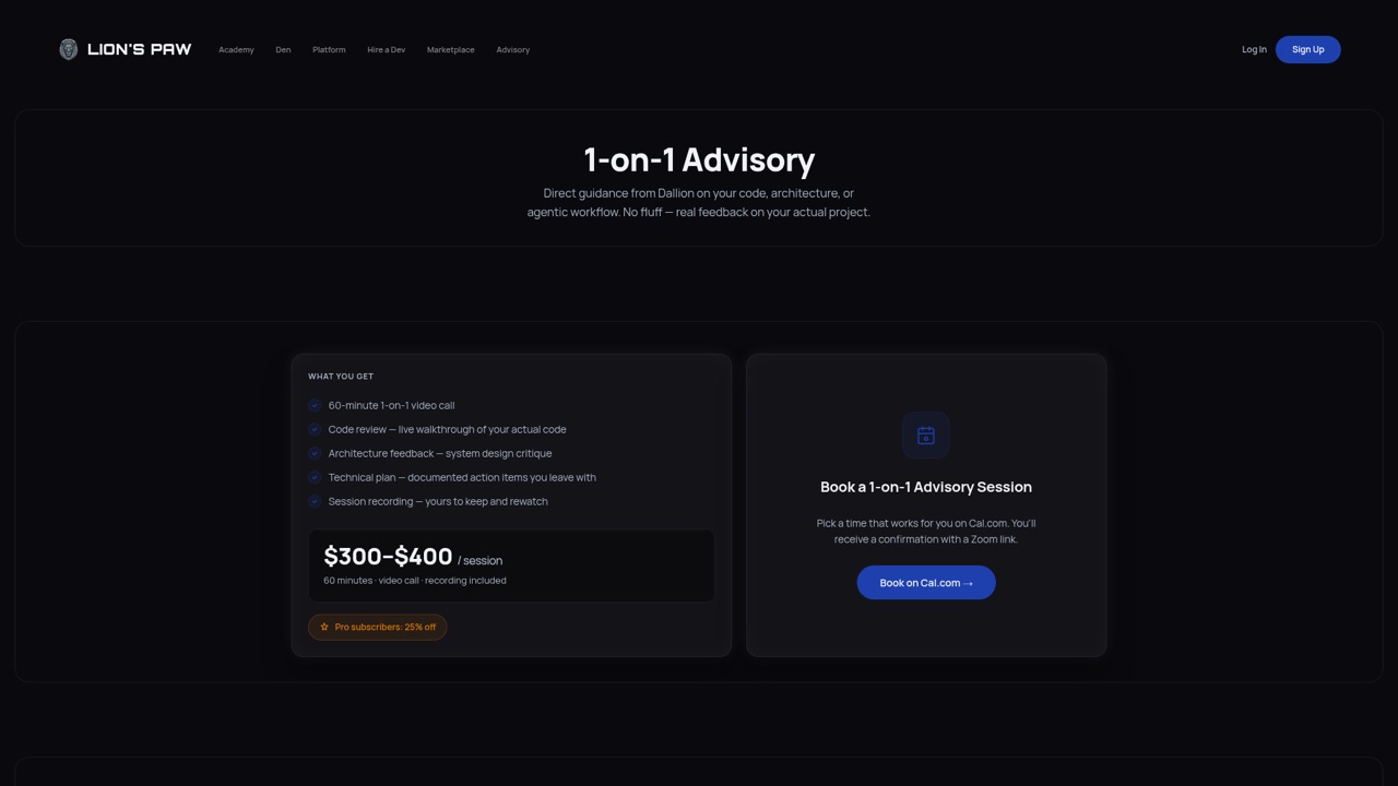 Agency — Lions Paw